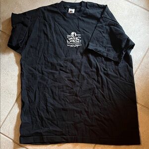 Vintage Black Stick World Graphic Tee